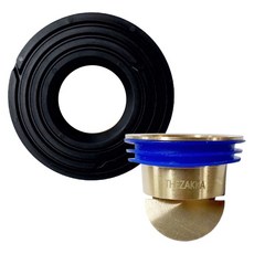 더자카 악취 차단 하수구 배수구 트랩 + 실리콘 링 세트, 황동 홈인테리어/욕실용품 반품 최저가 3,370원