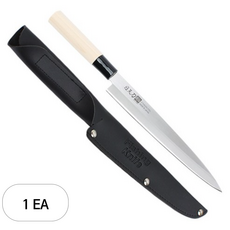 니켄 일본 일천도 나무 손잡이 사시미 + 사시미 칼집, 혼합색상, 1개 주방용품/주방조리도구 반품 최저가 15,750원