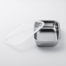 JAJU 스테인리스 바트, 1개, 단품 주방용품/밀폐저장/도시락 반품 최저가 16,090원