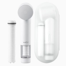 대림바스 디클린 여행용 필터샤워기 + 필터 2p + 케이스 세트, 1개, 화이트(샤워기) 홈인테리어/욕실용품 반품 최저가 15,320원