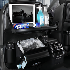 808 차량용 킥매트 다용도 수납 정리 포켓 자동차 시트 커버, 블랙, 1개 자동차용품/인테리어 반품 최저가 13,240원