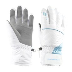 스위스마운틴 여성용 스키장갑 BC950, 화이트블루, 1개 스포츠/레저/스키/겨울스포츠 반품 최저가 5,480원
