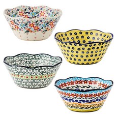 파뷔에 잘리피에 혼합 면기 4종 세트, 혼합색상, 1세트 주방용품/그릇/홈세트 반품 최저가 33,840원