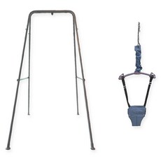 라라비 아기 운동 졸리 스탠드 + 점퍼루 스윙점퍼 세트, 클래식블루, 1개 완구/취미/신생아/영아완구 반품 최저가 72,410원