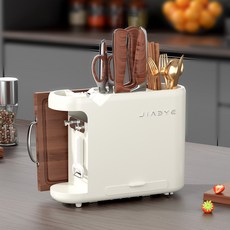 몬드스팟 도마 칼꽂이 조리도구 슬림 틈새 대형 스마트 수저통 RB20748, 화이트, 1개 주방용품/수저통/수저받침 반품 최저가 13,390원