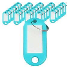 올웨일리 컬러 네임택 태그 열쇠고리 50p 세트 TSP1585, 스카이블루, 1세트 생활용품/생활잡화 반품 최저가 2,380원