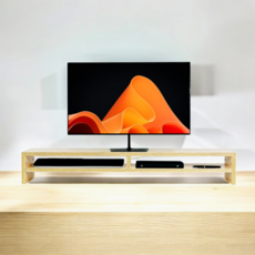 스튜디오칼츠 2단 모니터 받침대 듀얼 KA-02, 메이플 문구/오피스/사무용품 전문관 반품 최저가 50,090원