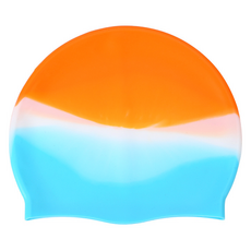 스카위즈 그라데이션 실리콘 수영모, 3호 오렌지 블루, 1개 스포츠/레저/기타스포츠 반품 최저가 7,660원