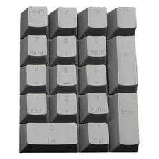 데이소이 포인트 숫자 키보드 PBT 키캡, 01 그레이 가전디지털/키보드/마우스 반품 최저가 4,650원