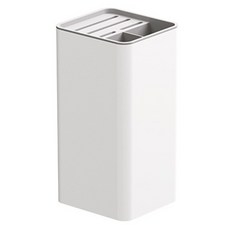 마더브띠 스탠드 사각 칼꽂이 수저통 AE20604, 사각화이트, 1개 주방용품/수저통/수저받침 반품 최저가 12,250원