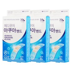 신신제약 메디큐어 아쿠아 밴드, 10개입, 3개 생활용품/건강/의료용품 반품 최저가 3,800원