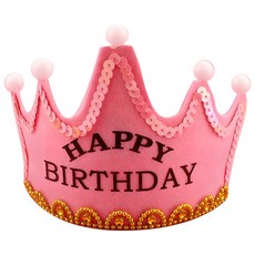 파티복닷컴 전구왕관모자, 핑크해피, 1개 완구/취미/역할놀이 반품 최저가 2,370원