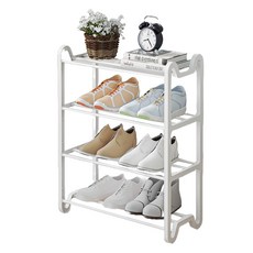 홈앤에버 신발정리대 4단, 화이트, 1개 생활용품/수납/정리 반품 최저가 9,180원