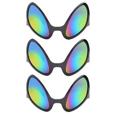 외계인 파티 선글라스, A 블랙 + 홀로그램, 3개 완구_취미/역할놀이 반품 최저가 4,250원