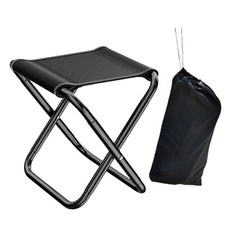 하이퍼 아웃도어 초경량 접이식 미니 캠핑의자 + 수납가방 세트, 블랙, 1세트 스포츠/레저/캠핑전문관 반품 최저가 5,160원