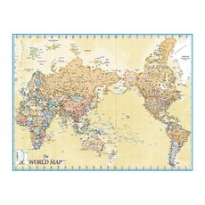 지도닷컴 코팅형 영문판 뉴 앤틱 세계지도 소 110 x 78 cm + 최신 대한민국 전도 + 케이스 세트, 1세트 문구/오피스/학용품/수업준비 반품 최저가 6,370원