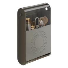 마더브띠 벽걸이형 후크걸이 보관함 수저통 AE20621, 그레이, 1개 주방용품/수저통/수저받침 반품 최저가 14,590원