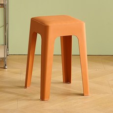 라라하우스 마리엔 사각 쿠션 스툴, 오렌지, 1개 홈인테리어/의자/소파 반품 최저가 7,990원