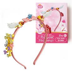 키저스 블럭 프린세스 헤어벤드, 5 딥핑크 천사, 1세트 완구_취미/역할놀이 반품 최저가 4,280원