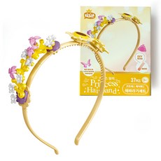 키저스 블럭 프린세스 헤어벤드, 7 오렌지 해바라기, 1세트 완구_취미/역할놀이 반품 최저가 4,550원