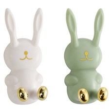 모나코올리브 래빗 다용도 칫솔꽂이 2종 세트, 민트 + 화이트, 1세트 홈인테리어/욕실용품 반품 최저가 5,520원