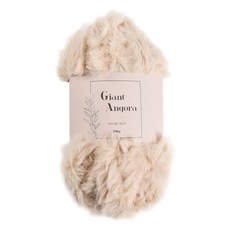 청송뜨개실 자이언트 앙고라 뜨개실 100g, 03 연베이지, 1개 홈인테리어/실 반품 최저가 3,350원