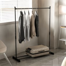 가구느낌 튼튼한 철제 로이 행거 1000, 블랙 홈인테리어/드레스룸 반품 최저가 10,900원