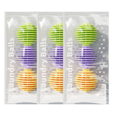 compac 다용도 건조기 세탁기 겸용 헤이거 세탁볼 3종 세트, 옐로우, 그린, 퍼플, 3세트 홈인테리어/청소/세탁용품 반품 최저가 6,800원