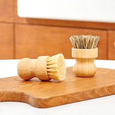 코멧 홈 다용도 자연소재를 사용한 코코넛 사이잘삼 세척 브러쉬 2종 세트, 우드, 1세트 생활용품/주방수납/잡화 반품 최저가 5,200원