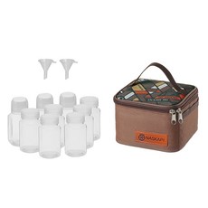 나스카피 스파이스 박스 캠핑 양념통 세트, 브라운, 1개 스포츠/레저/캠핑전문관 반품 최저가 14,190원