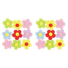 유니아트 펠트 오꽃 신형 9p 세트, 혼합색상, 2세트 완구/취미/STEAM완구 반품 최저가 3,310원
