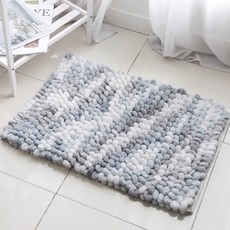 까사베르데 패블 극세사 발매트, 블루 생활용품/욕실매트/발판 반품 최저가 16,180원