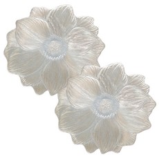 아메리칸로드 고급 플라워 미끄럼방지 식탁매트 YK026, 골드, 2개, 38cm 주방용품/주방잡화 반품 최저가 8,030원