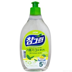 참그린 레몬 녹차 뽀드득 어드밴스 주방세제, 500g, 1개 생활용품/청소/주방세제 반품 최저가 1,840원