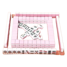 비투윈 수난일 보드게임 휴대용 마작 144p + 주사위 + 파우치 + 자 + 패드 세트, 핑크(마작), 1세트 완구/취미/보드게임 반품 최저가 32,720원