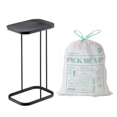 리본제이 레트로 가비지백 스탠드 분리수거함 + 전용 비닐, 블랙 홈인테리어/청소/세탁용품 반품 최저가 28,230원