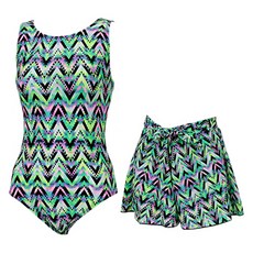 아쿠아티카 여성용 실내수영복 + 치마바지 세트 AQA14DH 스포츠/레저/수영/수상스포츠 반품 최저가 21,600원