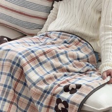 러움 베리체크 지아트 포그니 블랭킷 패브릭 캠핑 피크닉 집들이선물 극세사 무릎 차박 양면 겨울 담요 홈인테리어/담요 반품 최저가 44,100원