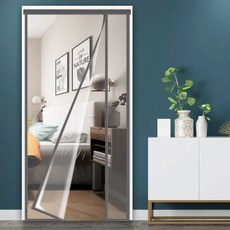 출입편한 비대칭 공용 방풍비닐 양쪽 세트 다크그레이, 1세트 홈인테리어/FW 침구샵 반품 최저가 18,910원