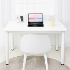 팬물산 이지라이프 심플 1000 일자형 책상, 화이트 문구/오피스/사무용품 전문관 반품 최저가 41,300원