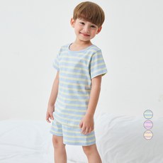 롤리트리 아동 소프트 스트라이프 5부 싱글 실내복 상하세트 출산/유아동/유아동패션 반품 최저가 4,040원