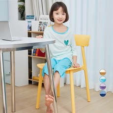 롤리트리 아동용 레이온 포인트 7부 실내복 상하의 세트 출산/유아동/유아동패션 반품 최저가 6,130원