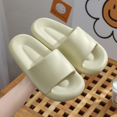 아로무드 발볼 넓은 거실 층간소음 구름 슬리퍼, 그린, 1개 홈인테리어/카페트/쿠션 반품 최저가 4,070원