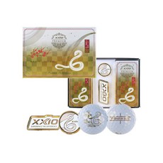 젝시오 덴롭 25년 뱀띠해 프리미엄 골프공 3피스 4p + 볼마커 세트, 화이트(골프공), 1개 스포츠/레저/골프 반품 최저가 16,270원