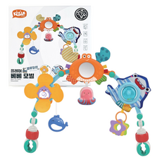 키저스 플레이 베베 유모차 모빌 장난감, 블루 오션, 1개 완구/취미/신생아/영아완구 반품 최저가 27,620원