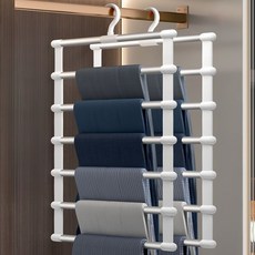 몰투유 7단 접이식 바지걸이, 2개 홈인테리어/수납/정리 반품 최저가 6,080원