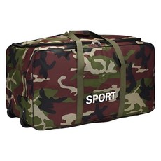 로이홈 다용도 대용량 스포츠 바퀴 가방 150L, 카모, 1개 스포츠/레저/구기스포츠 반품 최저가 16,710원