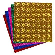 미소로운 홀로그램 이벤트 종이접기 컬러 믹스 10 x 10 cm 100p 세트, 1세트, 5색 완구/취미/STEAM완구 반품 최저가 4,690원