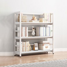 가구느낌 리버책장, 화이트화이트, 3단 홈인테리어/가구 반품 최저가 34,100원