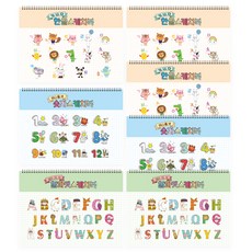 영아트 문자 스케치북 7p 랜덤발송, 345 x 248 mm, 12매 문구/오피스/미술/화방용품 반품 최저가 6,930원